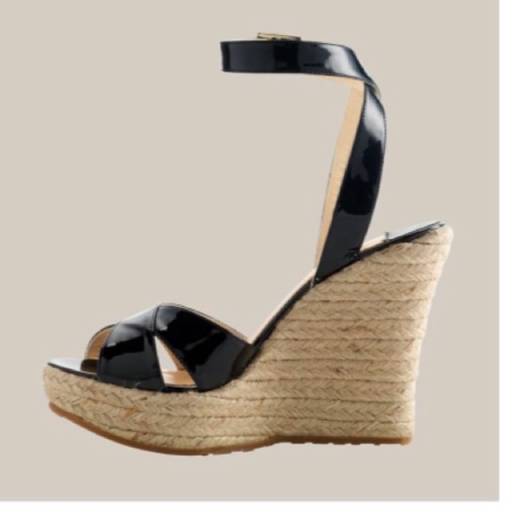 Jimmy Choo Phoenix Espadrille Wedge Sandal 8